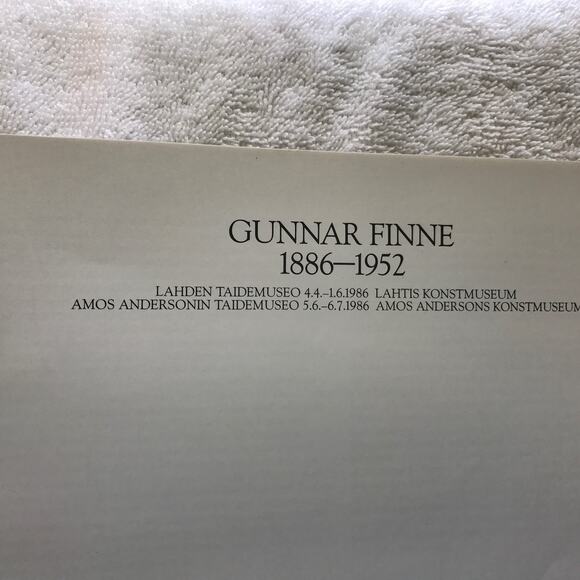 Gunnar Finne Finish Sculptor 40 Page Booklet Of Work 1986 - Picture 2 of 9